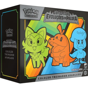 Coleção Treinador Avançado Evoluções em Paldea | Pokémon | Produto Original Copag