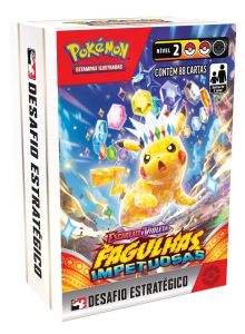 Desafio Estratégico Português Fagulhas Impetuosas - Pokémon | Produto Original Copag