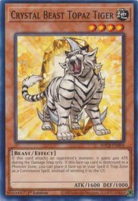 Crystal Beast Topaz Tiger