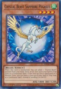 Crystal Beast Sapphire Pegasus