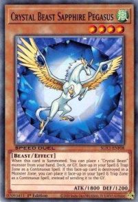 Crystal Beast Sapphire Pegasus