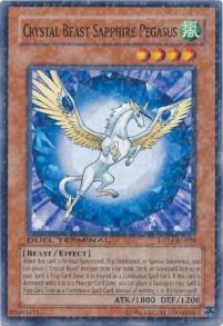 Crystal Beast Sapphire Pegasus