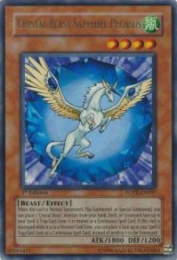 Crystal Beast Sapphire Pegasus