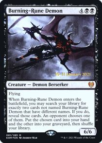 Burning-Rune Demon