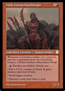 Farid, Enterprising Salvager