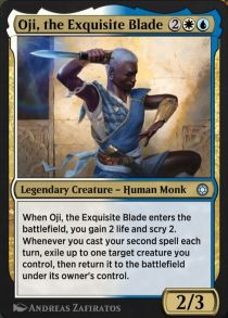 Oji, the Exquisite Blade