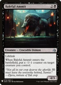 Baleful Ammit