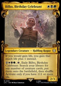 Bilbo, Birthday Celebrant