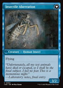 Delver of Secrets // Insectile Aberration