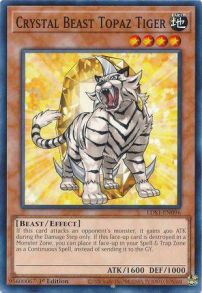 Crystal Beast Topaz Tiger